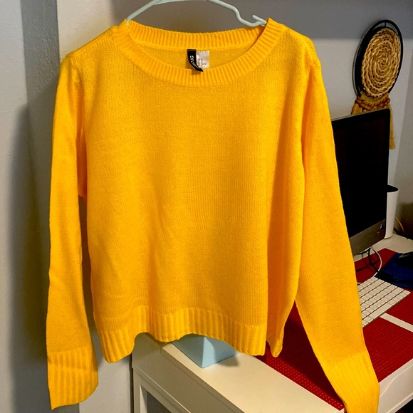 H&M Sweaters - H&M mustard knit sweater